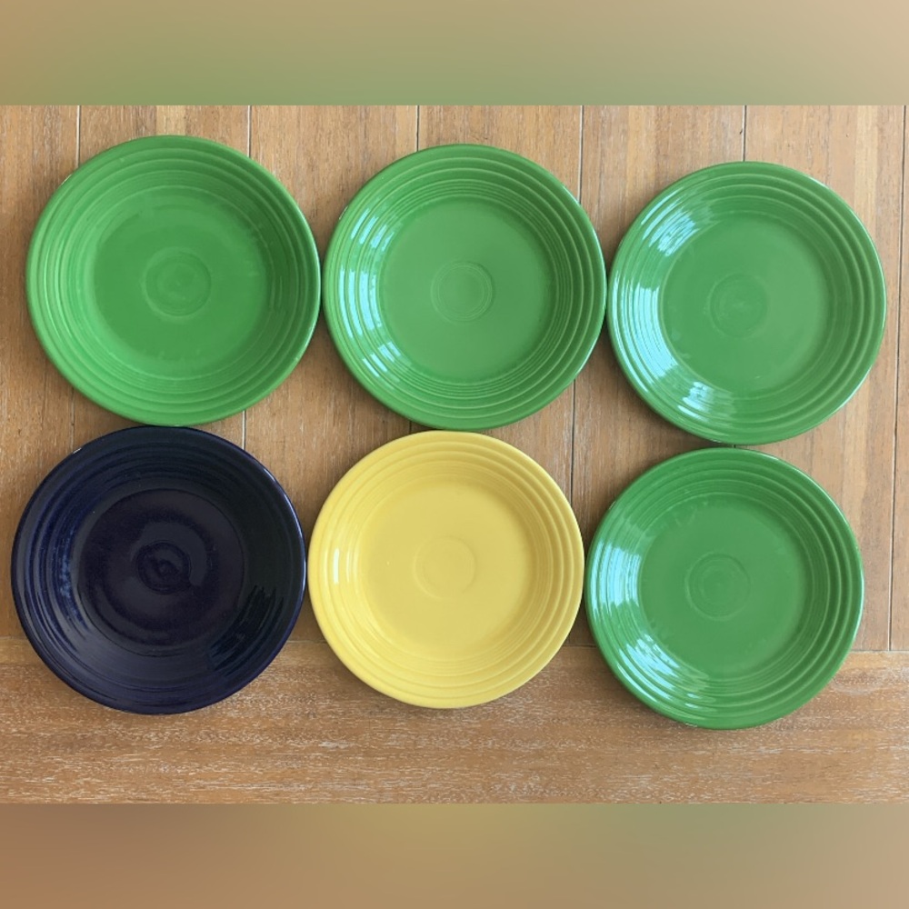 Assorted 9” Fiestaware Plates